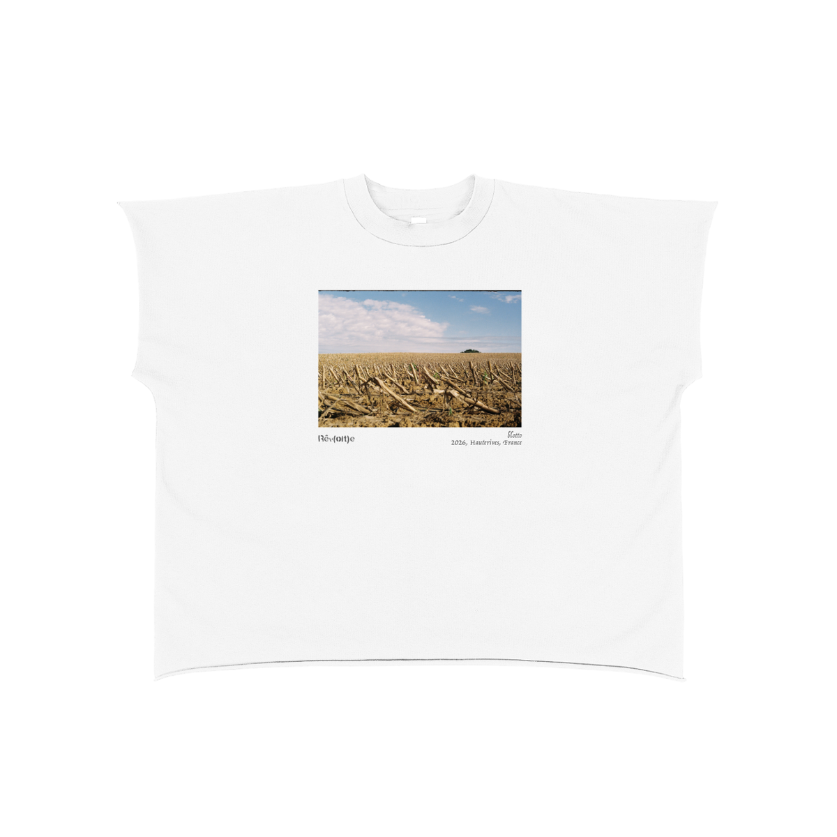 Rêv(olt)e Raw Edge Boxy Tee (W)