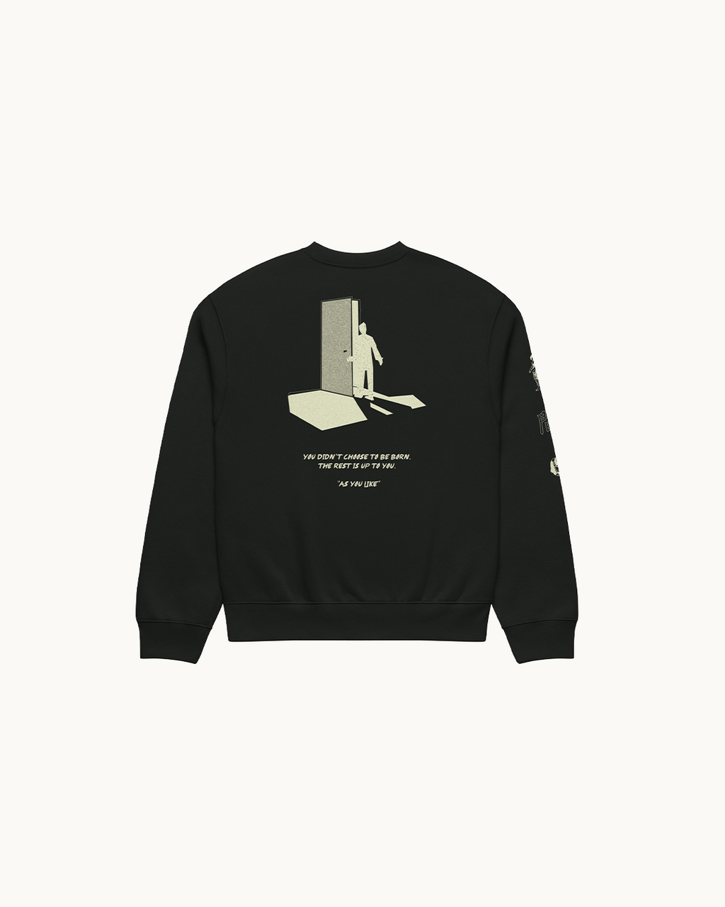 MA - Concept Oversized Sweatshirt (Vintage Black)
