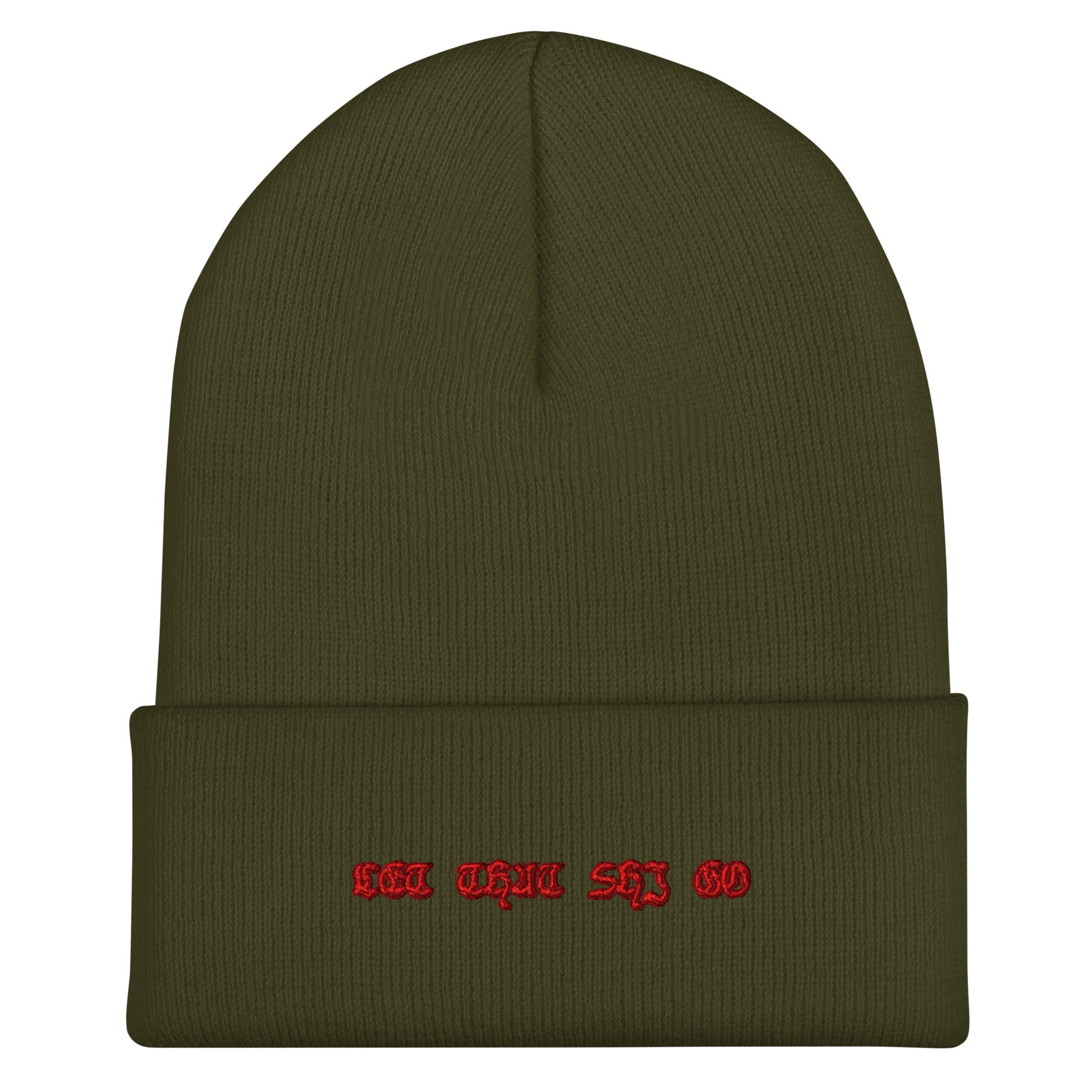 Let that shi go knit cap